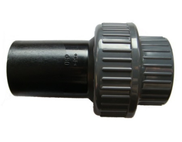 Übergangsverschraubung PVC-PE 63 mm